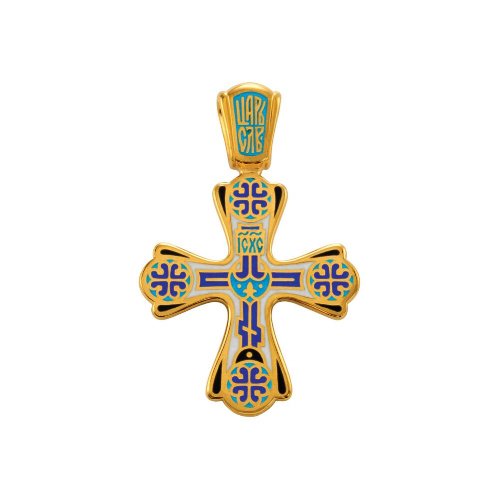 Крест нательный Акимов 103.011 «Голгофа. Чудись Божию Чудному Чуду»