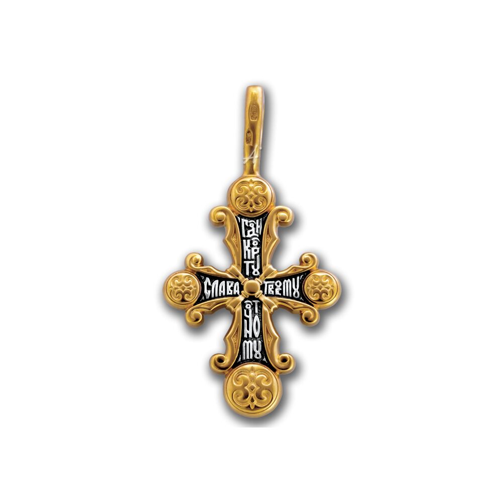 Neck Cross Akimov 101.247 «Laudation of Cross of Christ»