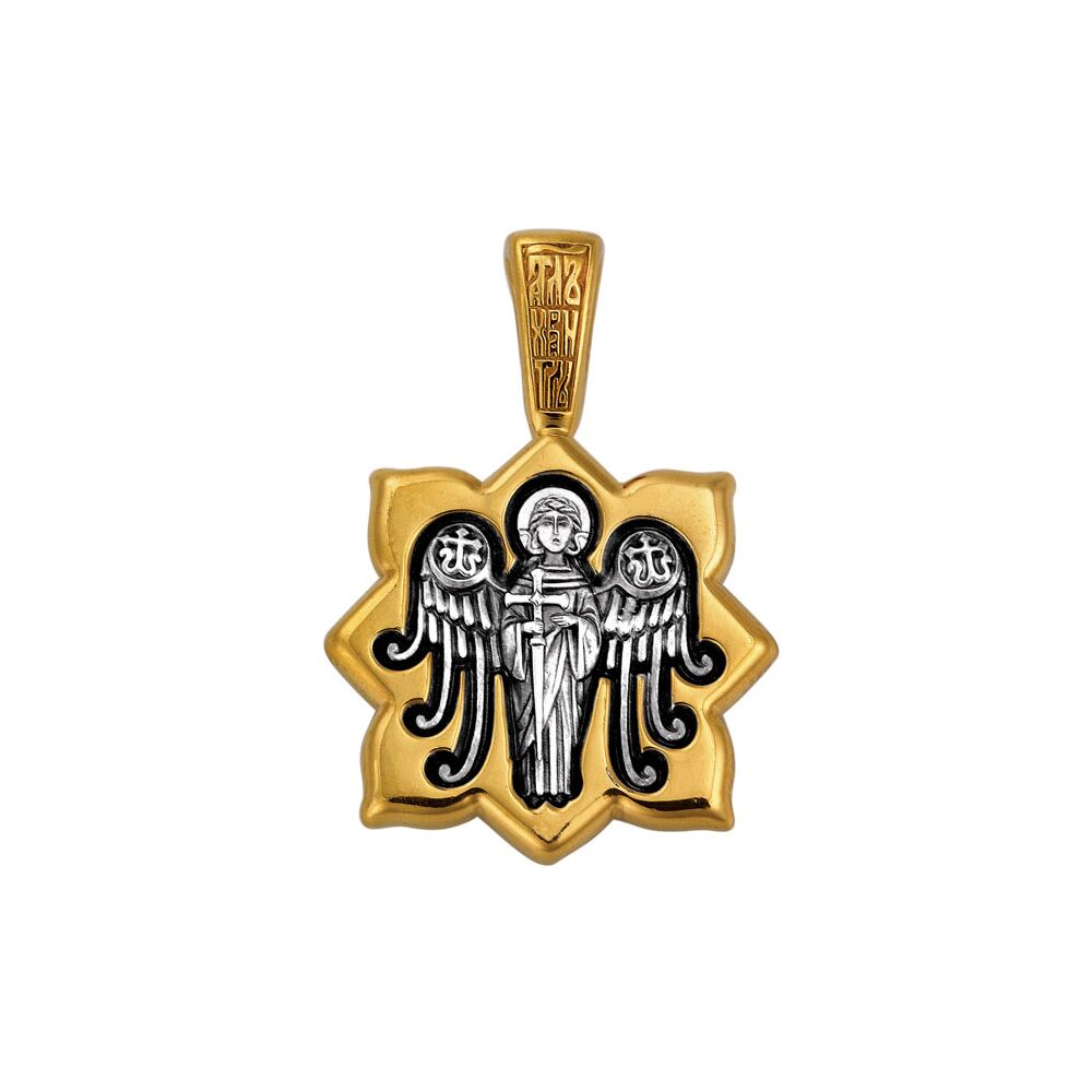 Образок Акимов 102.133 «Святая великомученица Варвара. Ангел Хранитель»