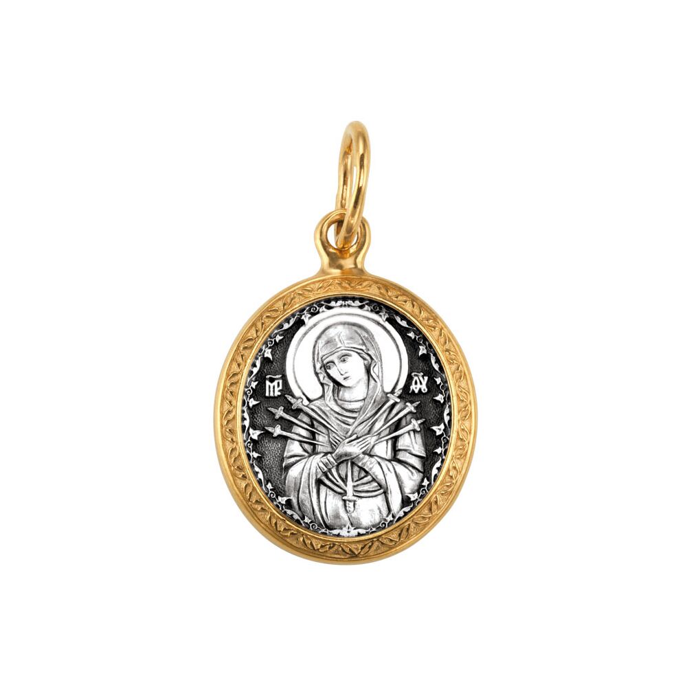 Образок Акімов 102.206 «Ікона Божої Матері« Семистрільна »
