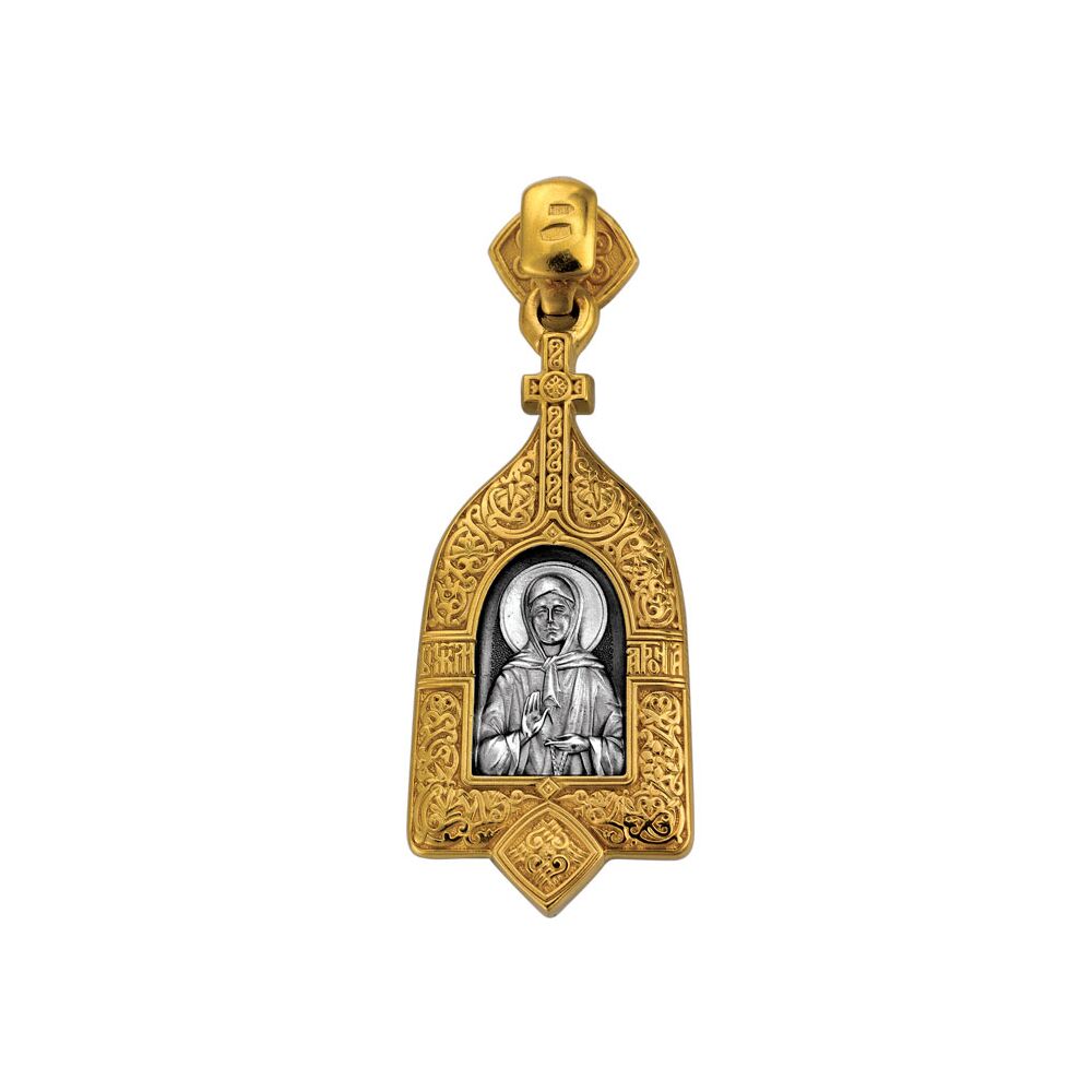 Образок Акімов 102.129 «Ікона Божої Матері« Стягнення загиблих ». Свята блаженна Матрона »