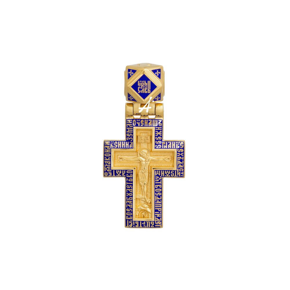 Хрест натільний Акімов 103.299 «Розп'яття. Молитва «Отче наш»