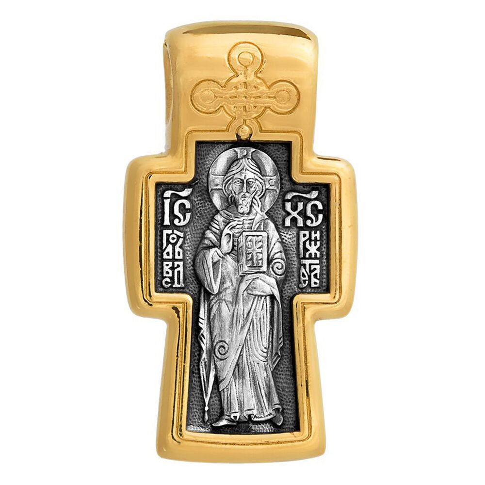 Neck Cross Akimov 101.047 «The Lord Almighty (Pantocrator). The Prayer»