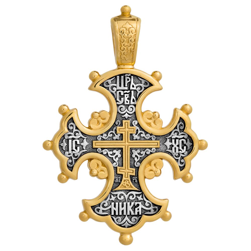 Крест нательный Акимов 101.057 «Процвете Древо Креста»