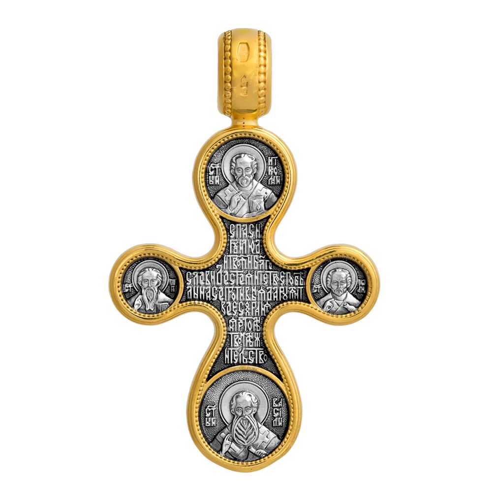 Хрест натільний Акімов 101.059 «Етімасія. Вісім святих »