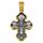 Хрест натільний Акімов 101.073 «Хрестовоздвиження. Донська ікона Божої Матері »