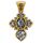 Neck Cross Akimov 101.282 «Holy Trinity. St. Sergius of Radonezh»