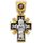 Крест нательный Акимов 101.261 «Иисус Христос «Царь царей». Икона Божией Матери «Державная»
