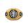 Охранное кольцо Акимов 108.042-P «Святой апостол Андрей Первозванный» Позолота