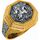 Охранное кольцо Акимов 108.043-P «Вмч. Георгий Победоносец» Позолота