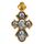 Neck Cross Akimov 101.204 «The Lord Almighty. The Icon of «The Three-Handed» Mother of God»