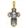 Хрест натільний Акімов 101.098 «Господь Вседержитель. Ікона Божої Матері «Незламна Стіна»