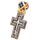 Neck Cross Akimov 103.299 «Crucifixion. Prayer «Our Father»