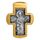 Крест нательный Акимов 101.005 «Распятие. Ангел Господень. Иоанн Предтеча»