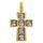 Neck Cross Akimov 101.039 «Crucifix. The Mother of God «Incarnation». Five Holy Patriarchs»