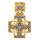 Крест нательный Акимов 101.263 «Господь Вседержитель. Иерусалимская икона Божией Матери»