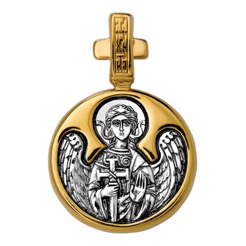 Образок Акимов 102.102 «Святой страстотерпец князь Борис. Ангел Хранитель»