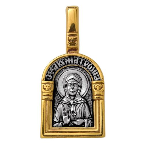 Icon Akimov 102.111 «St. Blessed Matrona of Moscow. Guardian Angel»