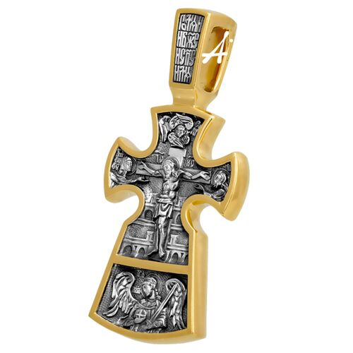 Neck Cross Akimov 101.077 «Crucifix. The Penitent Robber»