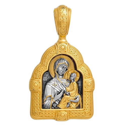 Образок Акимов 102.012 «Тихвинская икона Божией Матери»