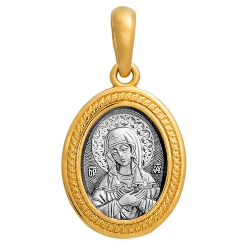 Icon Akimov 102.068 «Mother of God Icon «Eleusa (Tenderness)» of Diveevo»