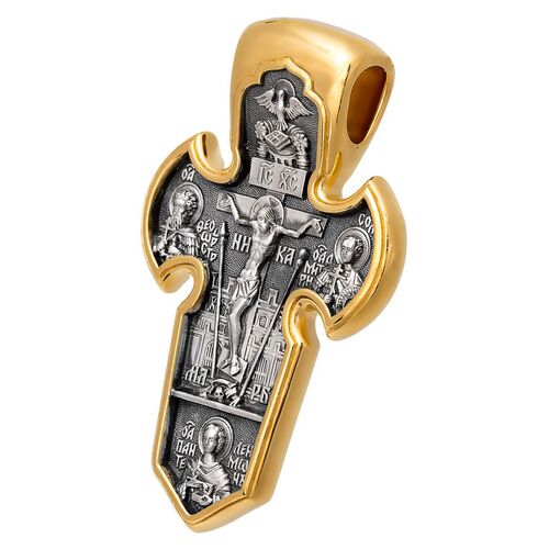 Neck Cross Akimov 101.004 «Crucifix. Archangel Michael»