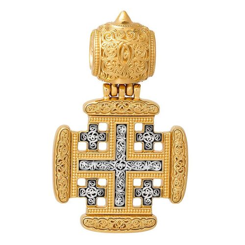 Крест нательный Акимов 101.262 «Иерусалимский крест»
