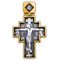 Neck Cross Akimov 101.254 «Crucifix. The Icon of the Mother of God «The Unburnt Bush»